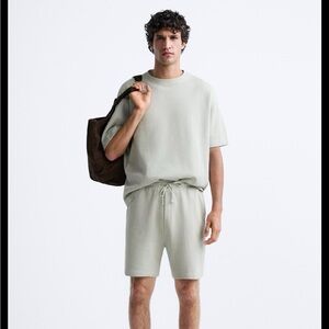 Zara Men's Soft Rib T-Shirt